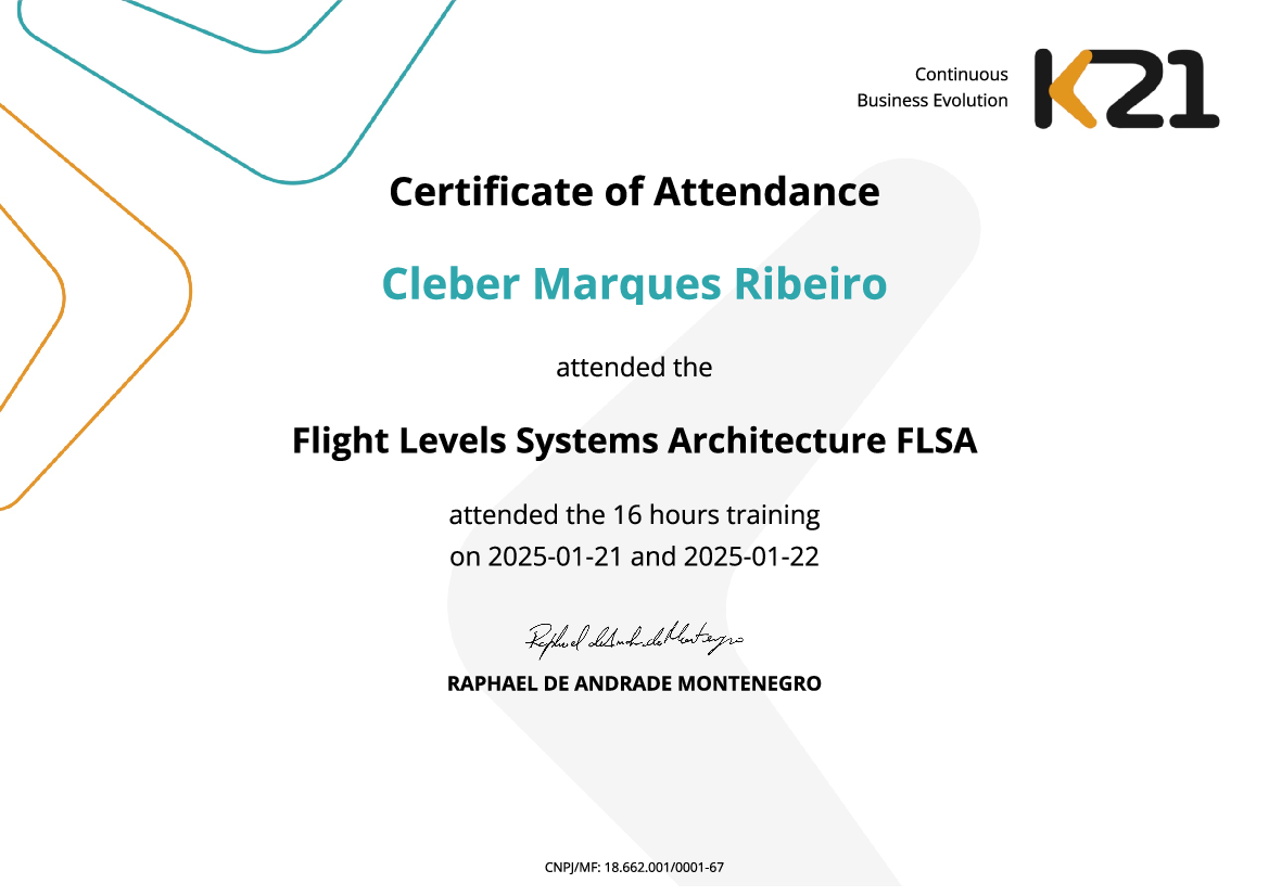 Certificado K21